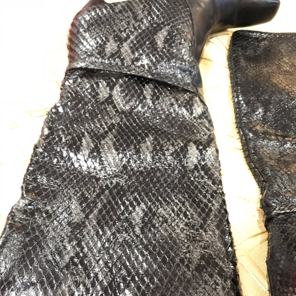 Fendi Python Snakeskin Boots - image 8